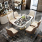 Modern 1/2/6/7 Pieces Dining Set Marble Dining Furniture Set /Separate Items Clearhalo 'Dining Room Sets' 'Dining Tables & Seating' 'dining_room_set' 'furn' 'furn_dining_room_set' 'Furniture' 'furniture_dining_room_set' 'Kitchen & Dining Furniture' 'kitchen&dining_furn' 'kitchen' 1200x1200_1c374cc2-e916-468a-9e1a-f0ff74cbec7c