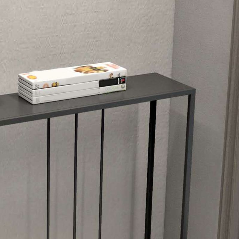 29.53 "Mesa de consola de hierro de acento moderno de 29.53" con 1 estante