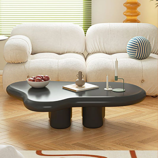 Tavolo da cocktail in legno scandinavo Forma libera 3 gambe tavolo da cocktail per la camera da letto