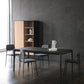 Rectangle 4 Legs Industrial Dining Table Black Fixed Table of Solid Wood Clearhalo ' dining_table' 'Dining Tables & Seating' 'Dining Tables' 'furn' 'furn_dining_table' 'Furniture' 'furniture_dining_table' 'Kitchen & Dining Furniture' 'kitchen&dining_furn' 'kitchen' 'kitchen_dining_table' 1200x1200_1c3a391f-5273-4004-9494-f05ef1b17931