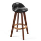 Modern Backrest Counter Stool Wood Cashier Bar Stool with Cushion and Pedal Clearhalo 'Bar Furniture' 'Bar Stools' 'bar_stools' 'furn' 'furn_bar_stools' 'furniture_bar_stools' 'Kitchen & Dining Furniture' 'kitchen&dining_furn' 'kitchen' 'kitchen_furn' Furniture' 1200x1200_1c3e761d-5eb7-46af-83d9-0bddfdd69f98