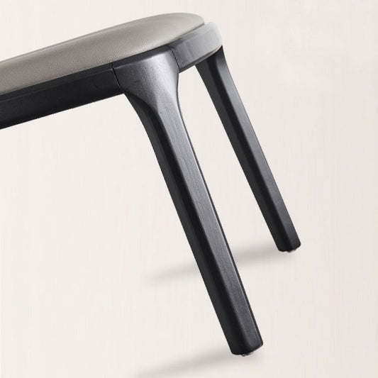 Traditional Wood Dining Armless Chair Leather Dining Side Chair (Set of 2) Clearhalo ' kitchen&dining_furn' 'Dining Chairs' 'Dining Tables & Seating' 'dining_chair' 'furn' 'furn_dining_chair' 'Furniture' 'furniture_dining_chair' 'Kitchen & Dining Furniture' 'kitchen' 1200x1200_1c414981-1ba6-45f0-b1ad-3695f3007272