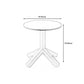 Nordic Leisure Style End Table Accent Sofa End Side Table for Living Room Clearhalo 'Coffee & Accent Tables' 'End & Side Tables' 'end_side_table' 'end_side_tables' 'furn' 'furn_end_side_tables' 'Furniture' 'furniture_end_side_table' 'Living Room Furniture' 1200x1200_1c422dba-8891-412c-8b06-b3ed22357a00