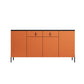 Stone Credenza Modern & Contemporary Server with Drawers and Cabinets Clearhalo 'buffet_sideboard' 'Buffets & Sideboards' 'furn' 'furn_buffet_sideboard' 'Furniture' 'Kitchen & Dining Furniture' 1200x1200_1c423675-e376-4056-8b97-3434d044c5cf