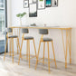 Glam Style Bar Table 42-inch Height Artificial Marble Bistro Table for Living Room Clearhalo 'Bar Furniture' 'Bar Tables' 'bar_tables' 'furn' 'furn_bar_tables' 'Furniture' 'furniture_bar_tables' 'Kitchen & Dining Furniture' 1200x1200_1c438444-063e-4f7c-b2e5-e9a8b6df6f36