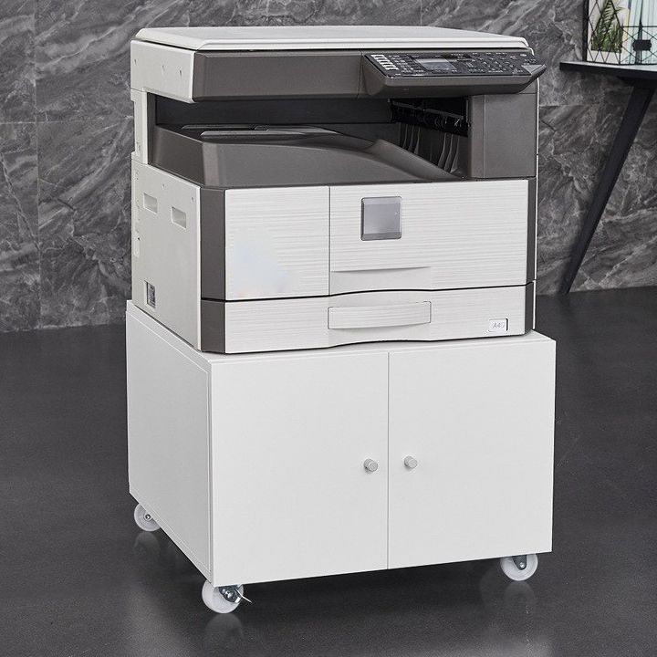 Minimalist Plain File Cabinet Castors Filing Cabinet for Home Office