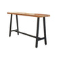 Rectangle Solid Wood Bar Height Table Contemporary Trestle Base Bar Dining Table Clearhalo 'Bar Furniture' 'Bar Tables' 'bar_tables' 'furn' 'furn_bar_tables' 'Furniture' 'Kitchen & Dining Furniture' 1200x1200_1c442018-8e16-4863-a0db-3a0d948fecd9