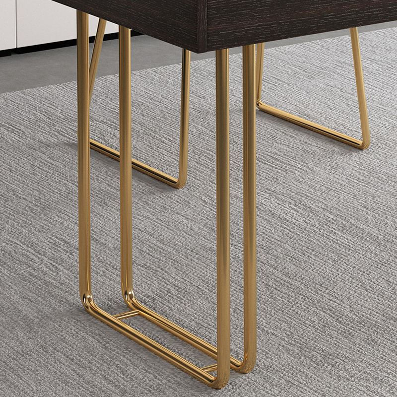 2 Drawers Writing Desk Stone 29.53" Tall Office Desk with Sled Base Clearhalo 'furn' 'furn_office_desk' 'Furniture' 'Office Desks' 'Office Furniture' 'office_desk' 1200x1200_1c444efc-3f7b-41c8-9c3a-4af8cfa875d1