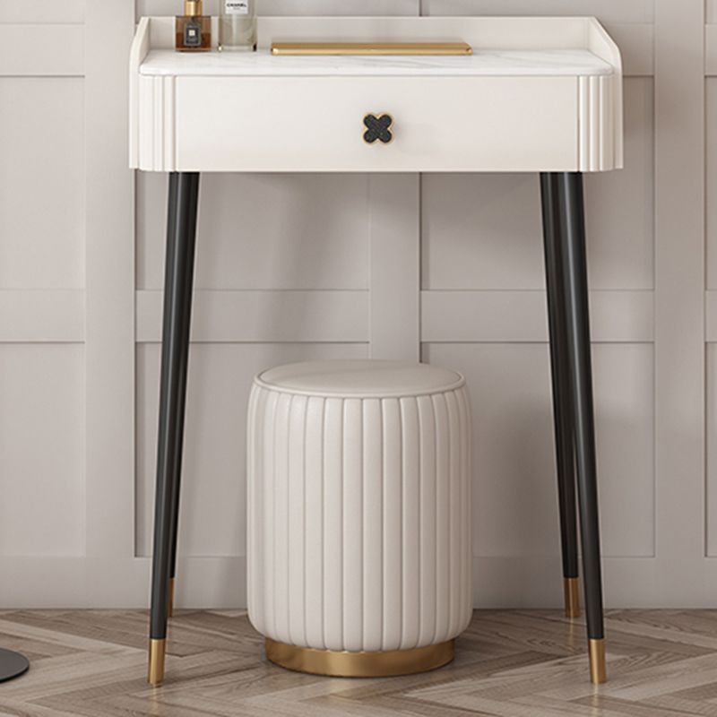 Vanité contemporaine casse-table en ardoise Vanité de maquillage avec tiroir