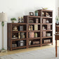 14" Wide Contemporary Shelf Vertical Closed Back Solid Wood Bookcase Clearhalo 'Bookcases' 'furn' 'furn_bookcases' 'Furniture' 'Office Furniture' 1200x1200_1c49f312-b2b3-4202-b140-701c669d68bb