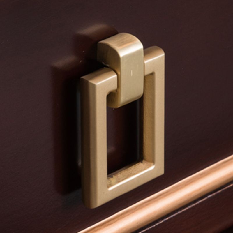 Puerta Buffet Singerboard Mesa de madera glamorosa para sala de estar para sala de estar