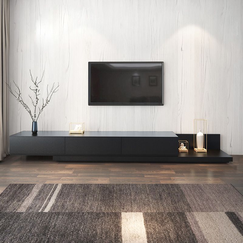 Wooden TV Stand Console Scandinavian Media Console with 3 Drawers Clearhalo 'furn' 'furn_tv_stands_entertainment_centers' 'Furniture' 'Living Room Furniture' 'TV Stands & Entertainment Centers' 'TV Stands & Media Storage Furniture' 'tv_stands_entertainment_centers' 1200x1200_1c4d49f9-aba8-4adc-9c27-8c3b92a93198