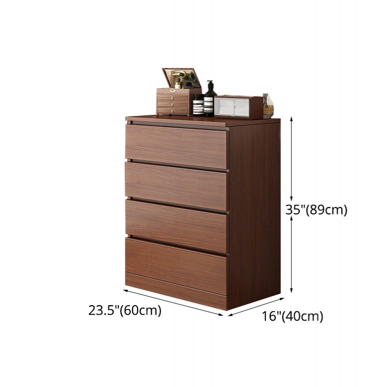 Walnut Storage Chest Modern Bedroom Storage Chest Dresser with 3 / 4 / 5 / 6 Drawers Clearhalo 'Bedroom Furniture' 'Dressers & Chests' 'dressers_chests' 'furn' 'furn_dressers_chests' 'Furniture' 1200x1200_1c4e6633-d7a2-4f04-b9d5-d2b8415cb43b