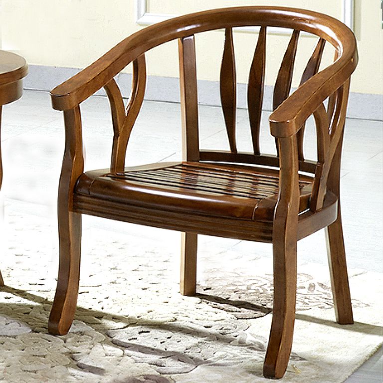 Sedia da pranzo in stile tradizionale sedia da pranzo in legno massiccio per cucina