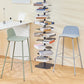 Low Back Counter Stools Modern Footrest Plastic Indoor Bar & Counter Stool Clearhalo 'Bar Furniture' 'Bar Stools' 'bar_stools' 'furn' 'furn_bar_stools' 'Furniture' 'Kitchen & Dining Furniture' 1200x1200_1c4f4b21-d76f-4581-a930-d0bf2c10b2fc