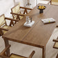 Keuken Hedendaagse eettafel Rechthoekige massief houten eettafel