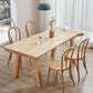 Rectangle Wood Dining Table Modern Pine Table in Nature with 4 Legs for Restaurant Clearhalo ' dining_table' 'Dining Tables & Seating' 'Dining Tables' 'furn' 'furn_dining_table' 'Furniture' 'furniture_dining_table' 'Kitchen & Dining Furniture' 'kitchen&dining_furn' 'kitchen' 'kitchen_dining_table' 1200x1200_1c534de9-0785-4c6b-9a57-acc65468444c