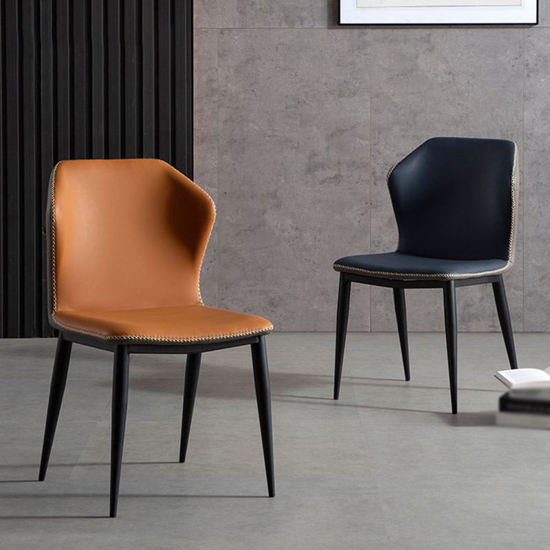 Metal Industrial Dining Kitchen Room Chair Wingback Side Chair Clearhalo ' kitchen&dining_furn' 'Dining Chairs' 'Dining Tables & Seating' 'dining_chair' 'furn' 'furn_dining_chair' 'Furniture' 'furniture_dining_chair' 'Kitchen & Dining Furniture' 'kitchen' 1200x1200_1c5369c2-5fb9-4af8-a6c5-26ed0a2fcdbd