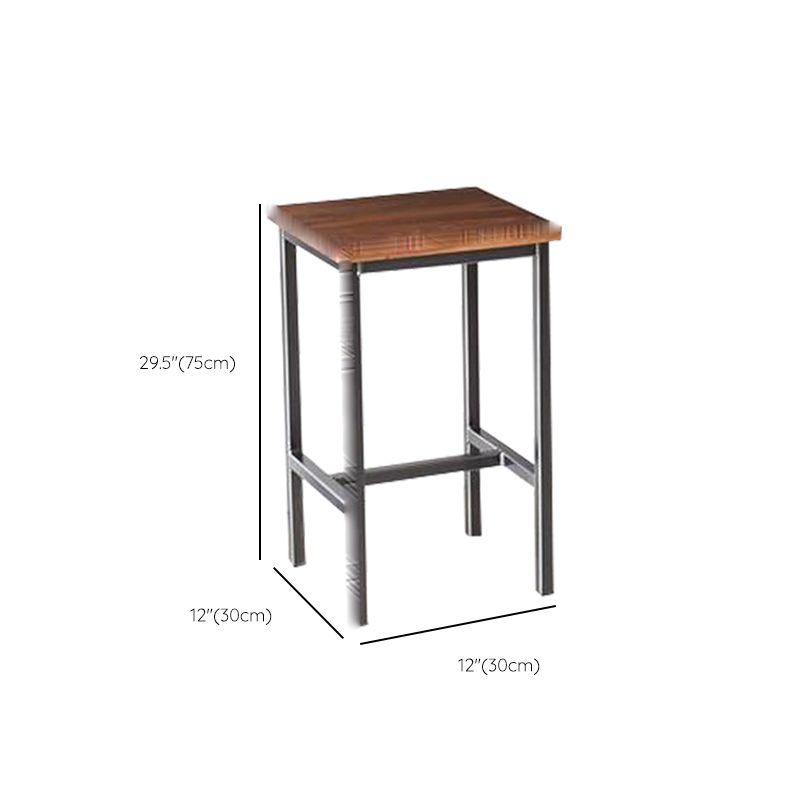Solid Wood Top Bistro Set 1/2/5 Pieces Modern Rectangle Pub Table Set Clearhalo 'Bar Furniture' 'furn' 'furn_home_bar_bar_sets' 'Furniture' 'Home Bars & Bar Sets' 'home_bar_bar_sets' 'Kitchen & Dining Furniture' 1200x1200_1c53abdf-7605-45f7-b221-6351039d799a