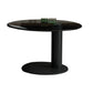Round Stone Top Coffee Table Mid-Century Modern Cocktail Table Clearhalo 'Coffee & Accent Tables' 'Coffee Tables' 'coffee_tables' 'furn' 'furn_coffee_tables' 'Furniture' 'Living Room Furniture' 1200x1200_1c53ae63-178f-4e91-8007-e0b5c35f3121