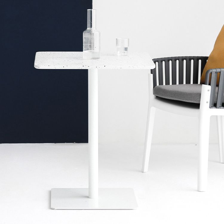 Metal Industrial Square Dining Table Concrete Top Table with Pedestal Base Clearhalo ' dining_table' 'Dining Tables & Seating' 'Dining Tables' 'furn' 'furn_dining_table' 'Furniture' 'furniture_dining_table' 'Kitchen & Dining Furniture' 'kitchen&dining_furn' 'kitchen' 'kitchen_dining_table' 1200x1200_1c540182-41e2-4185-8340-70d42b45af6d