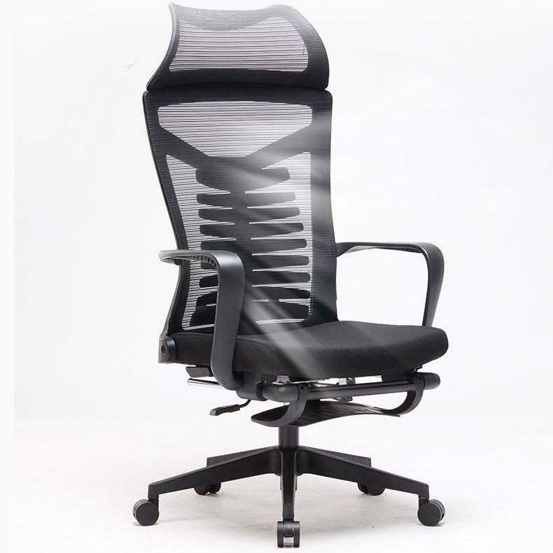 Contemporary Arm Chair Tilt Mechanism Ergonomic Swivel Office Chair Clearhalo 'furn' 'furn_office_chair' 'Furniture' 'Office Chairs' 'Office Furniture' 'office_chair' 1200x1200_1c5402a0-d74e-41a9-a137-bcbb02ac4d03