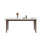 Eettafelset met stenen blad en essenhouten frame, 1/3/4-delige moderne dinetteset