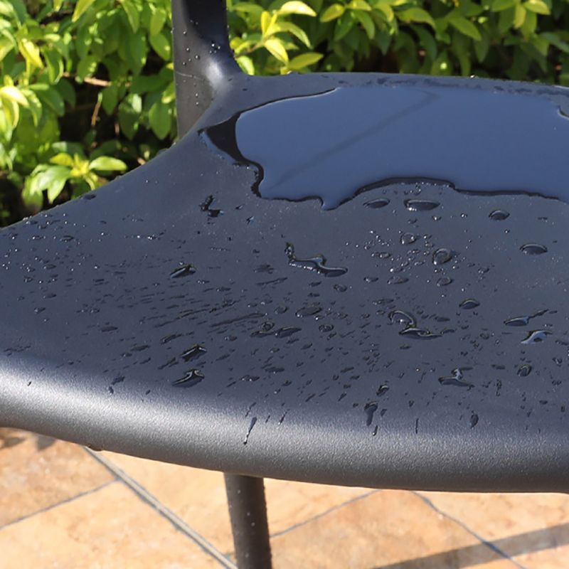 Nordic Style Side Chair Plastic Open Back Dining Side Chair for Patio Dining Clearhalo 'Dining Chairs' 'Dining Tables & Seating' 'dining_chair' 'furn' 'furn_dining_chair' 'Furniture' 'furniture_dining_chair' 'Kitchen & Dining Furniture' 1200x1200_1c597631-e49c-4ded-9535-47dee1d00677