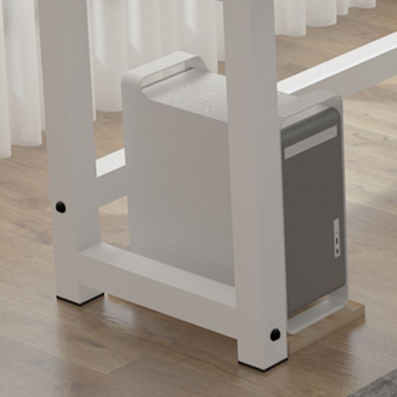 Bureau de bureau industriel Fabriqué en bois en L 29,25 pouces H bureau d'écriture