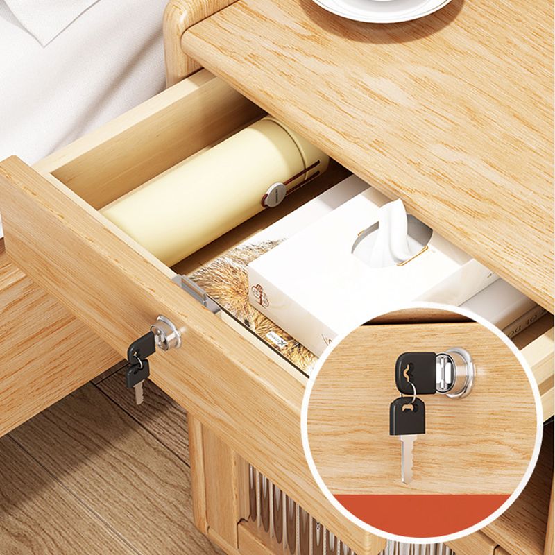 1 Drawer Contemporary Night Table 1 Door Nightstand with Legs ,21.7" Tall Clearhalo 'Bedroom Furniture' 'furn' 'furn_night_stand' 'Furniture' 'night_stand' 'Nightstands' 1200x1200_1c5cc277-3e10-49a1-a14e-9b72ff02c5af