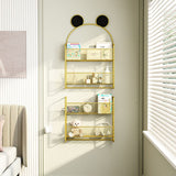 Wall Mounted Bookcase Glam Style Bookshelf for Home Office and Study Room Clearhalo 'Bookcases' 'furn' 'furn_bookcases' 'Furniture' 'furniture_bookcases' 'kitchen' 'kitchen_bookcases' 'Living Room Furniture' 'Office Furniture' 1200x1200_1c5de175-1a2f-4f6d-bfc5-c39deb8b180f