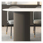 Sintered Stone Top Modern White Table for Restaurant Oval Table with Double Pedestal Base Clearhalo ' dining_table' 'Dining Tables & Seating' 'Dining Tables' 'furn' 'furn_dining_table' 'Furniture' 'furniture_dining_table' 'Kitchen & Dining Furniture' 'kitchen&dining_furn' 'kitchen' 'kitchen_dining_table' 1200x1200_1c5f911c-e06b-4835-8181-f351e45c3122