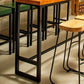 Industrial Solid Wood Bar Table Rectangle Dining Table for Kitchen Living Room Clearhalo 'Bar Furniture' 'Bar Tables' 'bar_tables' 'furn' 'furn_bar_tables' 'Furniture' 'Kitchen & Dining Furniture' 1200x1200_1c623cf2-7588-498d-97b1-294fa0aa96ba