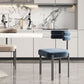 Modern Metal Dining Armless Chair Velvet Dining Side Chair for Restaurant Use Clearhalo ' kitchen&dining_furn' 'Dining Chairs' 'Dining Tables & Seating' 'dining_chair' 'furn' 'furn_dining_chair' 'Furniture' 'furniture_dining_chair' 'Kitchen & Dining Furniture' 'kitchen' 1200x1200_1c65bf0c-82c6-418d-ac7e-f992bfe15c1c