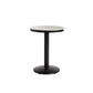Industrielles rundes Bartisch-Set, 1/2/3-teilig, gesinterter Stein-Bartisch-Set für das Esszimmer
