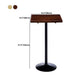 Bar Height Pub Table Wood Industrial Bar Table for Indoor and Outdoor