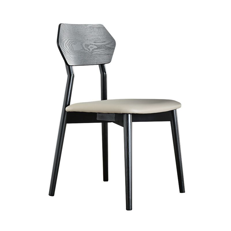 Armless Dining Room Chairs Modern Solid Wood Side Chairs for Dining Room Clearhalo 'Dining Chairs' 'Dining Tables & Seating' 'dining_chair' 'furn' 'furn_dining_chair' 'Furniture' 'furniture_dining_chair' 'Kitchen & Dining Furniture' 1200x1200_1c6b17e0-5b9c-45c4-968f-e1ad84916fe9