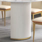 Stone Top Dining Table Modern Dining Table with Double Pedestal Base in White Clearhalo ' dining_table' 'Dining Tables & Seating' 'Dining Tables' 'furn' 'furn_dining_table' 'Furniture' 'furniture_dining_table' 'Kitchen & Dining Furniture' 'kitchen&dining_furn' 'kitchen' 'kitchen_dining_table' 1200x1200_1c74ccb9-1835-4899-9256-b44b465b3778