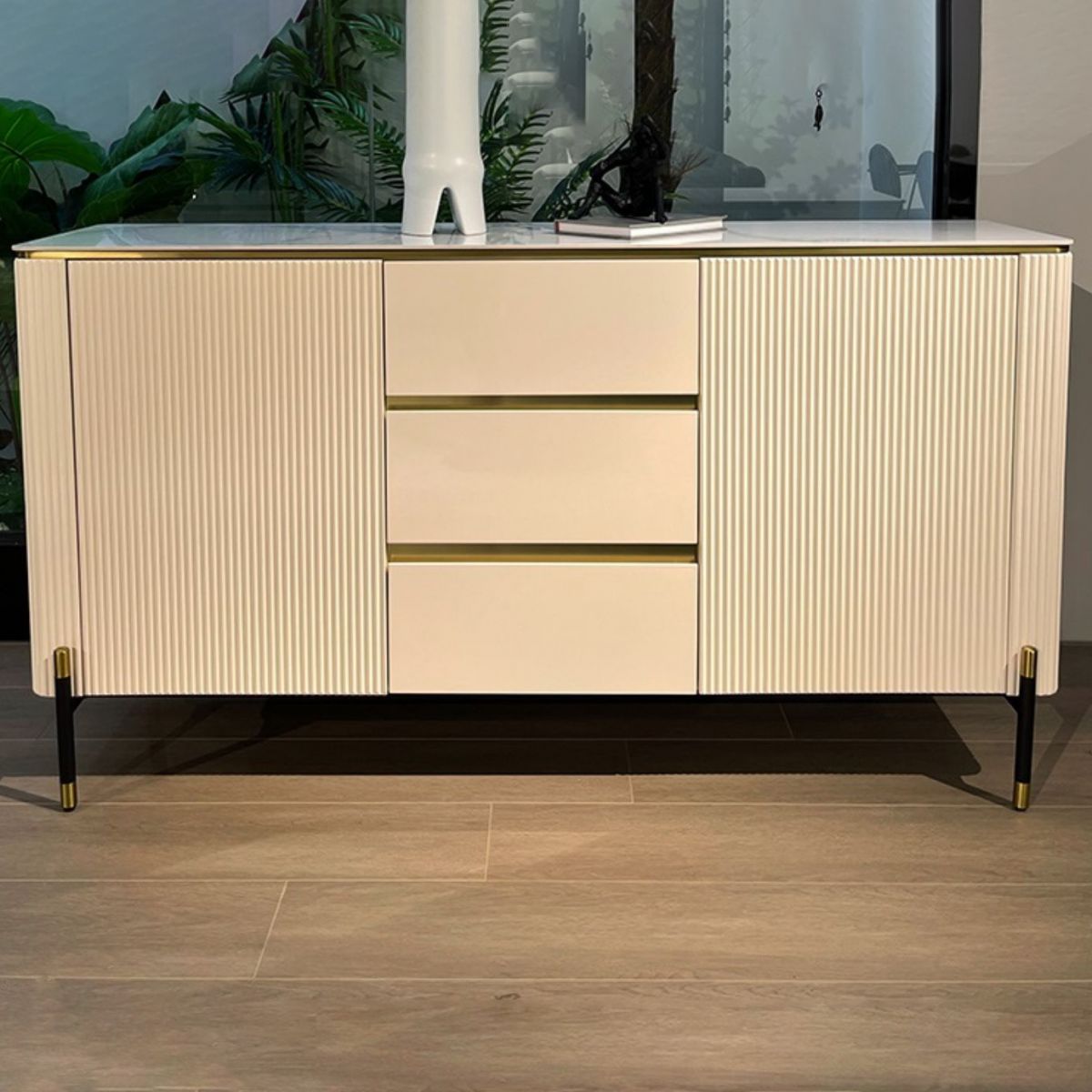 Sideboard Sideboard Glam Sideboard con porta e cassetto per soggiorno