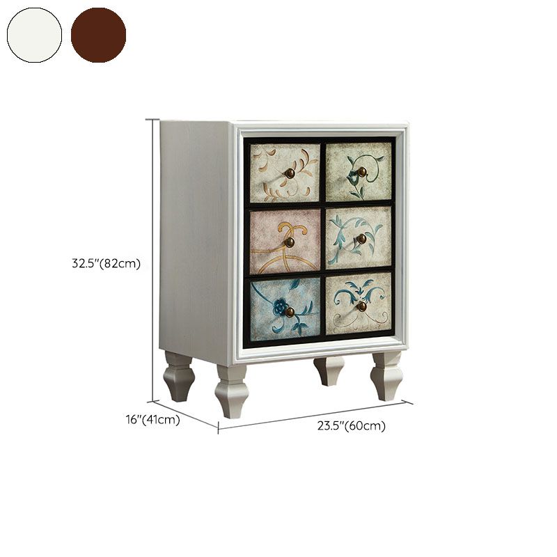 15,99/17,55 inch W Traditionele opbergkorst Dressoir massief houtservleek