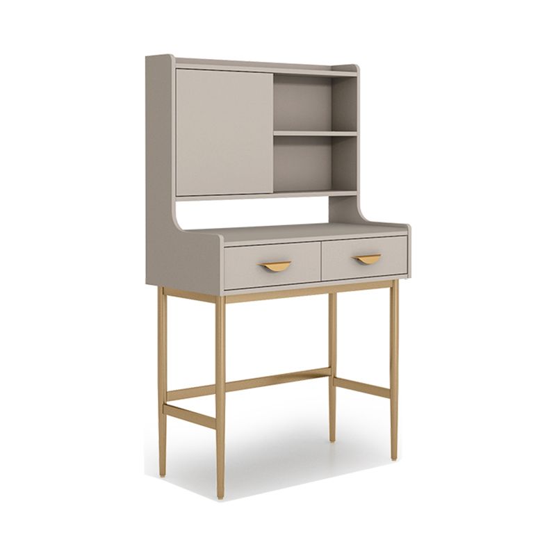15,74 "W x 53.14" H Tabouret de caisse de maquillage Ensemble avec tiroirs pour salle de bain