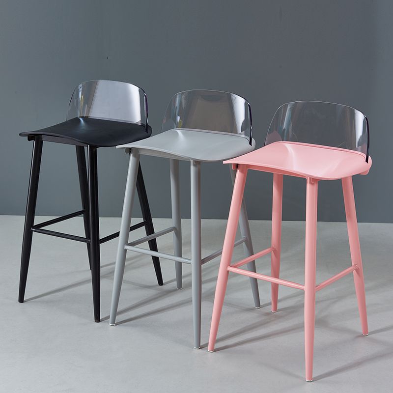 Sgabello da bar rettangolo interno bassa schiena poggiapiedi moderni sgabelli moderni