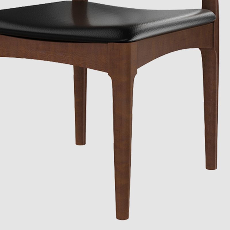 Modern Dining Open Back Chairs Dining Armless Side Chairs with Wooden Legs Clearhalo ' kitchen&dining_furn' 'Dining Chairs' 'Dining Tables & Seating' 'dining_chair' 'furn' 'furn_dining_chair' 'Furniture' 'furniture_dining_chair' 'Kitchen & Dining Furniture' 'kitchen' 1200x1200_1c7e435d-9d9d-4e7d-a2c1-1868731875b9