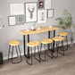 Contemporary Natural Solid Wood Barstool Footrest Restaurant Stool Clearhalo 'Bar Furniture' 'Bar Stools' 'bar_stools' 'furn' 'furn_bar_stools' 'Furniture' 'furniture_bar_stools' 'Kitchen & Dining Furniture' 1200x1200_1c7f1cb7-80f1-456e-928e-dc1a0e7f46a4