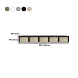 Soggiorno TV in cotone TV a parete in legno massiccio a parete