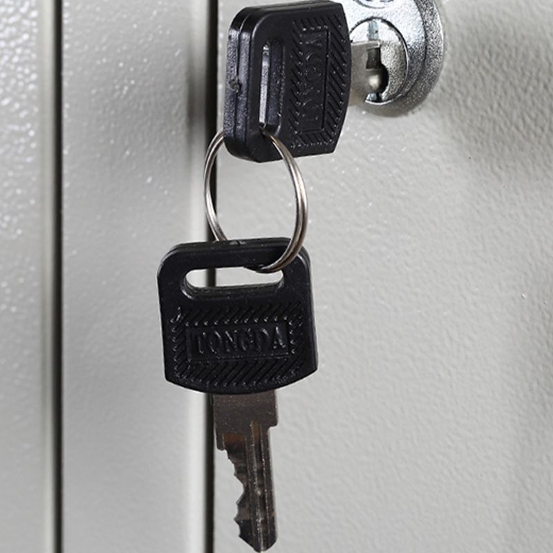 Metalen witte opbergkast eigentijdse kast voor badkamer