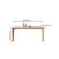 Modern 4 Legs Dining Table Rectangle Dining Table for Kitchen Clearhalo 'Dining Tables & Seating' 'Dining Tables' 'dining_table' 'furn' 'furn_dining_table' 'Furniture' 'Kitchen & Dining Furniture' 1200x1200_1c825a3c-ef2b-4095-8103-3e231c8aa3c1