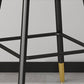 Glam Style Upholstered Fabric Stools Low Back Stools with Cushion Clearhalo 'Bar Furniture' 'Bar Stools' 'bar_stools' 'furn' 'furn_bar_stools' 'Furniture' 'furniture_bar_stools' 'Kitchen & Dining Furniture' 1200x1200_1c82b93f-61c7-4a5d-9ae9-7d17447c9a75