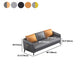 Sofá de brazo de esmoquin moderno 27.55 "D x24.80" H SOFA para sala de estar