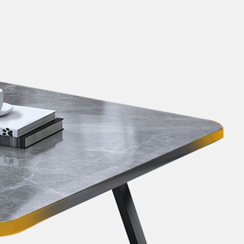 Solid Wood Coffee Table Modern Minimalist Cross Legs Coffee Table Clearhalo 'Coffee & Accent Tables' 'Coffee Tables' 'coffee_tables' 'furn' 'furn_coffee_tables' 'Furniture' 'Living Room Furniture' 1200x1200_1c83b478-427a-4989-8f3e-11ef484afa36